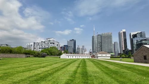 Fort York National Historic Site in Toronto 4K