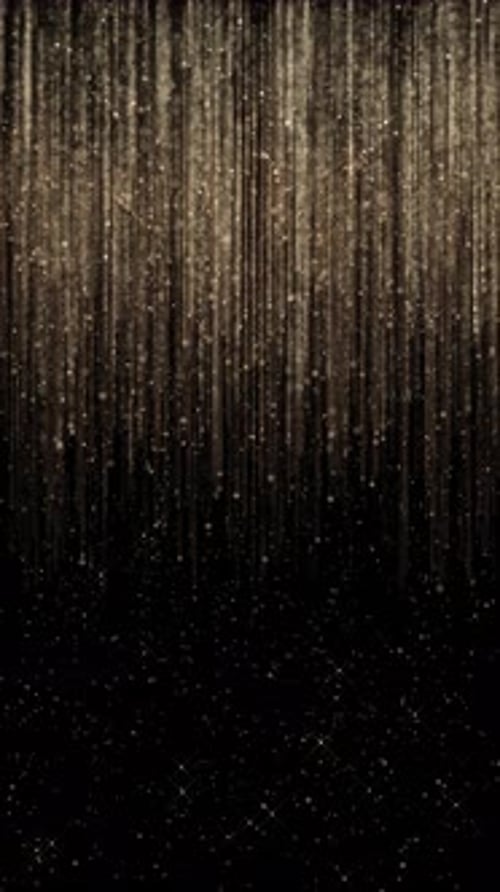 Festliche Partikel, Weltraum, glitzernde Funkeln und Glitzerpartikel, glänzendes Funkeln, abstrakt, glühendes Schwein