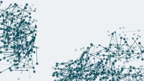 Futuristic Abstract Network Background Pattern Animation – High-Tech Digital Data Visualization