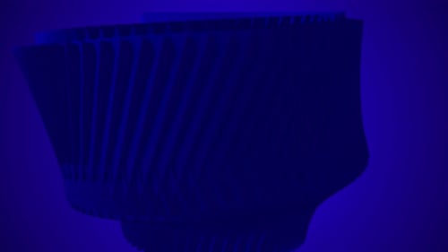 Corporate Background Blue 3d. spiral stylish geometric background