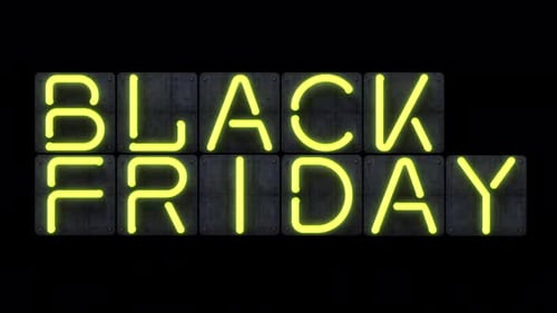 Black Friday Neon Sign