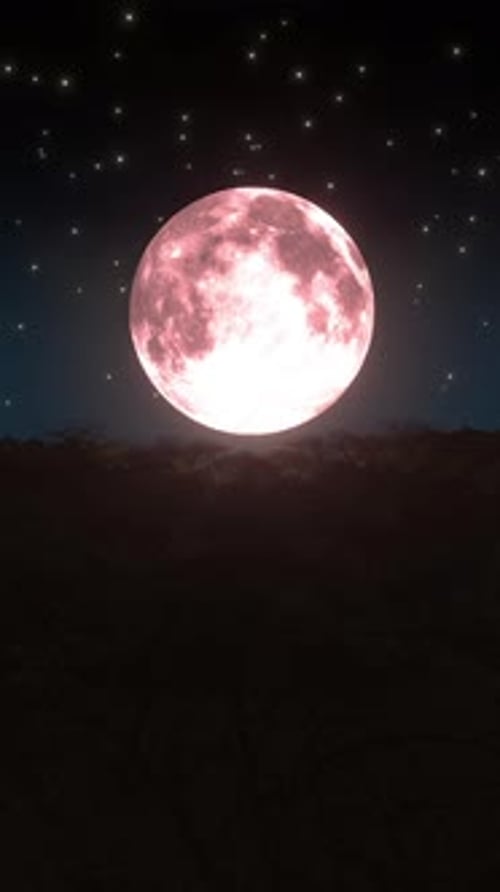 Spooky Moon Verticle Hd