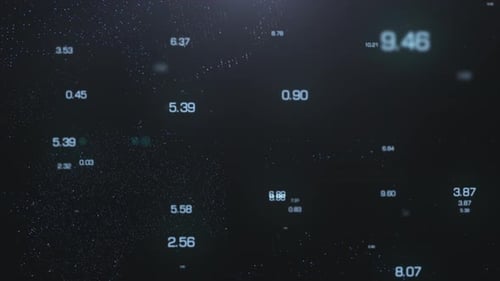 Globaler digitaler Erdhintergrund