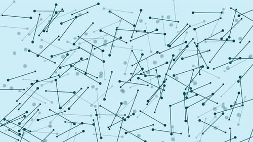 Futuristic Abstract Network Background Pattern Animation – High-Tech Digital Data Visualization