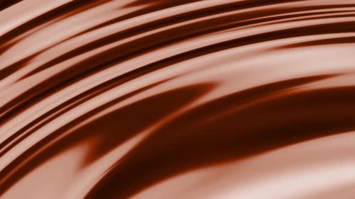 Smooth Rippling Texture of Warm Brown and Creamy White abstract background