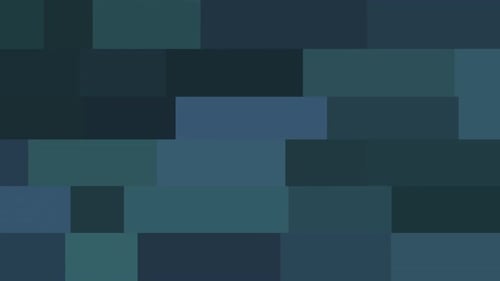 Nano Collection: Dynamic fade in animation of rectangular blocks with fade out transition to white i