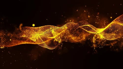 Abstract Particles Background 4K