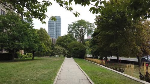 The University of Trinity College. View from Hoskin Avenue. Toronto, Canada.