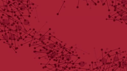 Futuristic Abstract Network Background Pattern Animation – High-Tech Digital Data Visualization