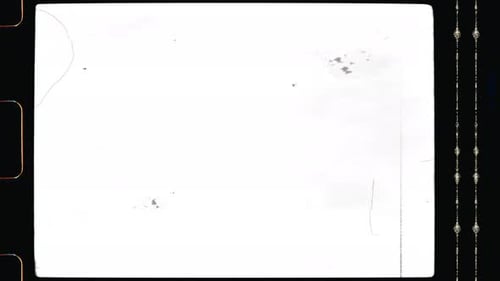 Super 16mm Sound On Film Dirt Matte 4K Video Overlay Background