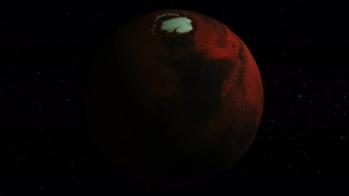 Mars planet, Mars planet animated