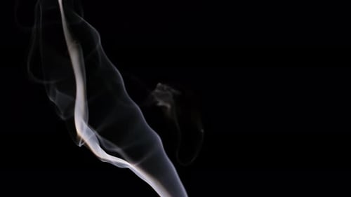 Wispy Cigarette Smoke