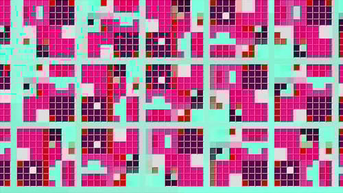 Small Sparkling Squares