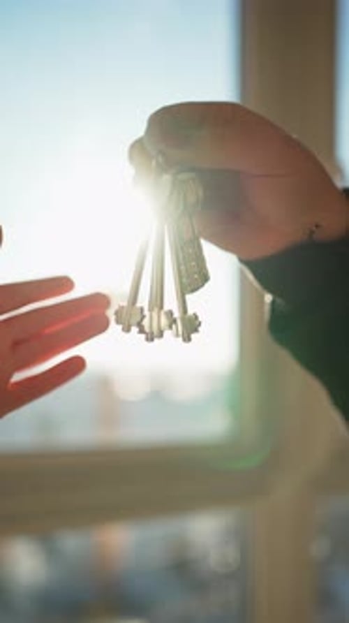 Hand Over the Keys to the Owner of the Apartment