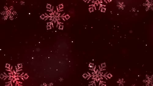 Christmas Particles Background