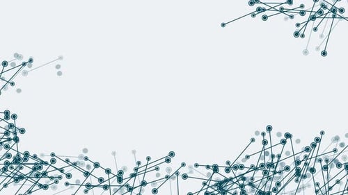 Futuristic Abstract Network Background Pattern Animation – High-Tech Digital Data Visualization