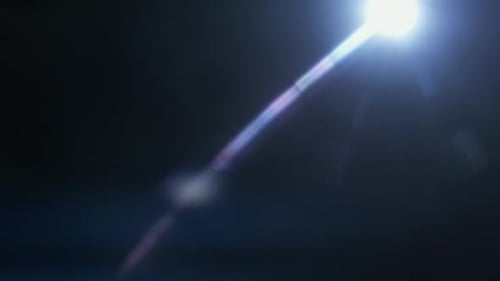 Real Lens Flare Sun Motion Effect Moving Light Circle