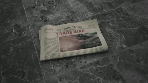 Trade War Newspaper