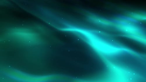 Fascinating aura light waves