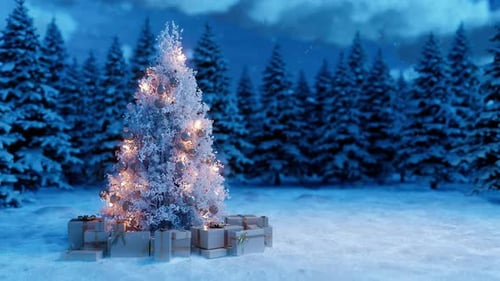 Árvore de natal mágica