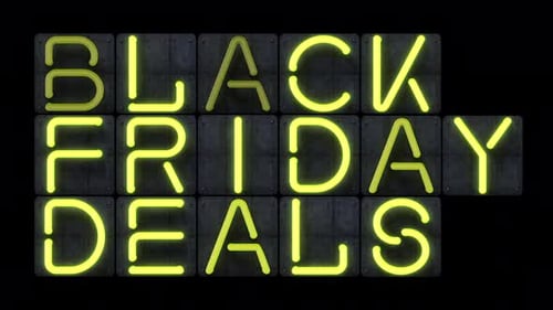 Black Friday Deals Neon Sign