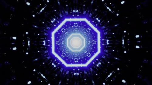 Dance Through the Neon Tunnel: A Sci-Fi Music Video HD