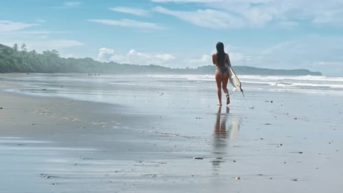Surfing in Beautiful Costa Rica A Slow Motion Experience