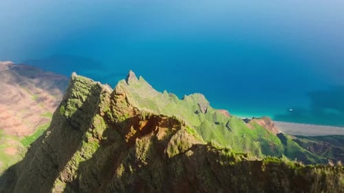 Helicopter Tour View Incredible Nature Landscape Breathtaking Nature Background