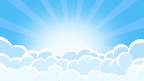 Sunlight And Sky Background