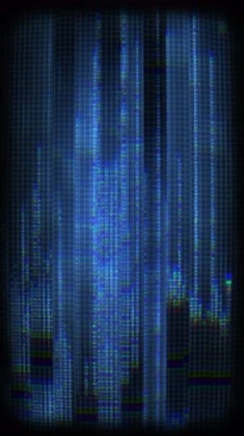 Crt Glitch Screen 04