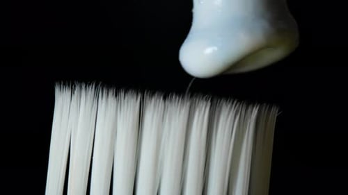 Toothbrush And Toothpaste