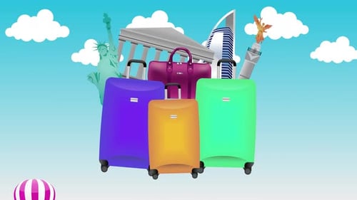 Travel Background Animation