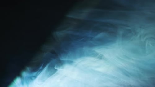 MultiColored Projector Emits Bright Beams in Smoke for Broadcasting Movies