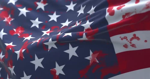 Blood Flag of United States