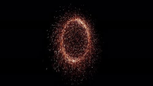 Sparks Portal VFX Sling Ring Portal VFX In Air