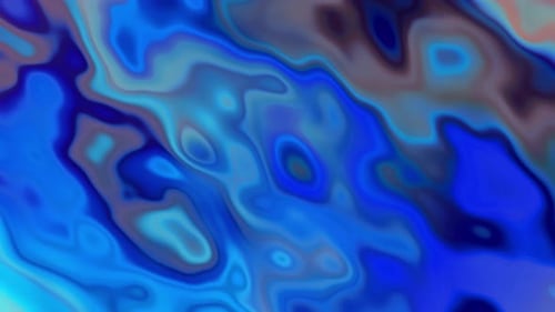 Blue liquid water ink background