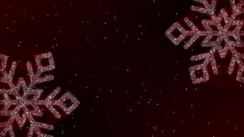Christmas Particles Background