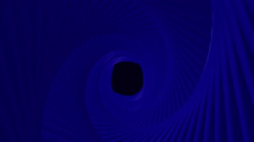Blue circle background
