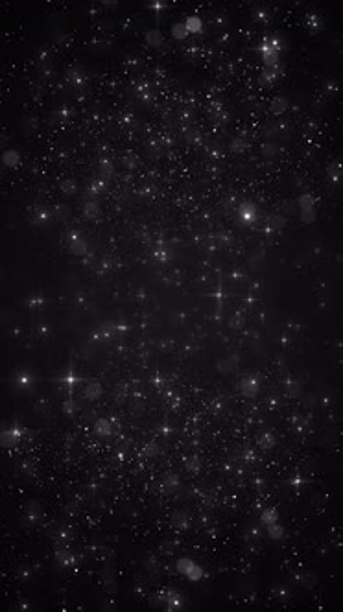 Christmas Glittering particles falling Frame with glitter and snow flake particles Golden fire spark