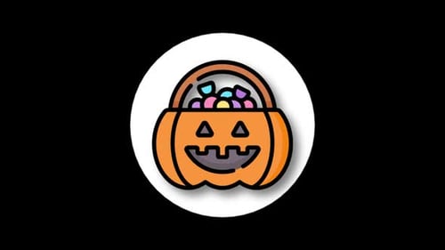 Halloween Icon Animation