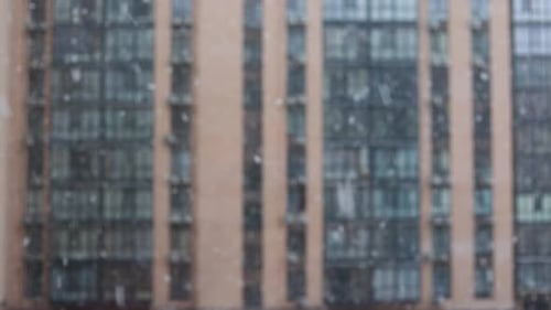 Snowfall In The City