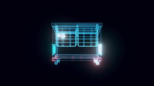 Blank Ice Cream Freezer Store Fridge Clean Refrigerator Hologram Hd