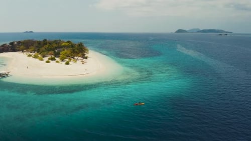 Viajando para ilhas tropicais