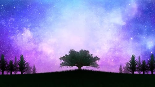 Landschaft mit schönem Himmel