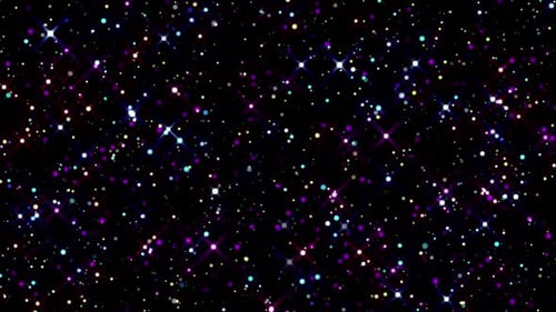 Glamorous Colored Particles