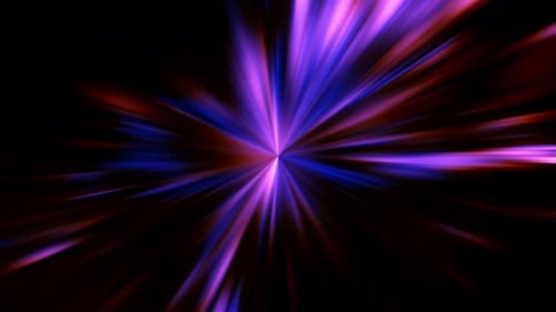 Abstract Blur Color Mixed Light Ray