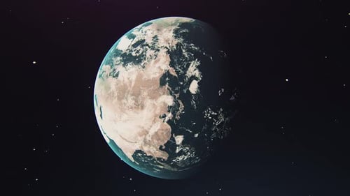 Sapporo city japan Cinematic Full Earth Zoom 4K