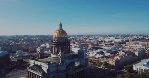 Panorama Of The Center Of St. Petersburg
