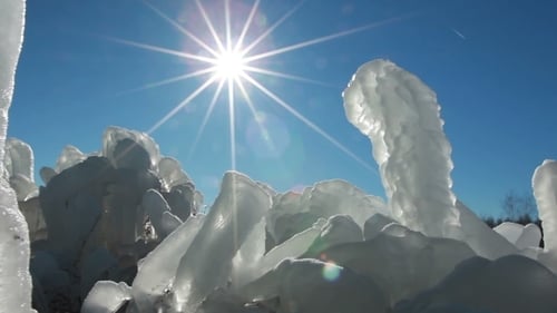 Winter Ice Blocks