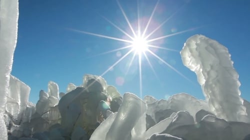 Winter Ice Blocks